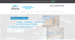 Desktop Screenshot of airtempac.co.uk